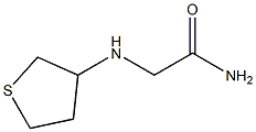 2-(tetrahydrothien-3-ylamino)acetamide Struktur