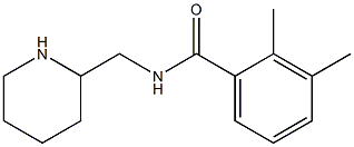 2,3-dimethyl-N-(piperidin-2-ylmethyl)benzamide Struktur