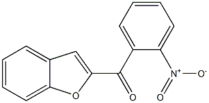 2-[(2-nitrophenyl)carbonyl]-1-benzofuran Struktur