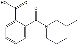 2-[(dipropylamino)carbonyl]benzoic acid Struktur