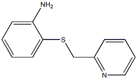 2-[(pyridin-2-ylmethyl)thio]aniline Struktur