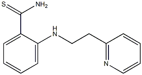 2-{[2-(pyridin-2-yl)ethyl]amino}benzene-1-carbothioamide Struktur