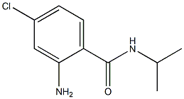 2-amino-4-chloro-N-isopropylbenzamide Struktur