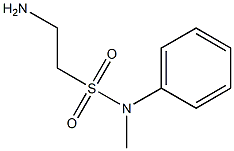 2-amino-N-methyl-N-phenylethanesulfonamide Struktur