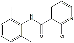 2-chloro-N-(2,6-dimethylphenyl)pyridine-3-carboxamide Struktur