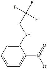 2-nitro-N-(2,2,2-trifluoroethyl)aniline Struktur