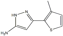 3-(3-methylthien-2-yl)-1H-pyrazol-5-amine Struktur