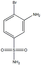 3-amino-4-bromobenzenesulfonamide Struktur