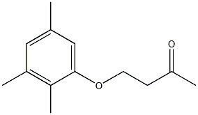 4-(2,3,5-trimethylphenoxy)butan-2-one Struktur