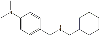 4-{[(cyclohexylmethyl)amino]methyl}-N,N-dimethylaniline Struktur