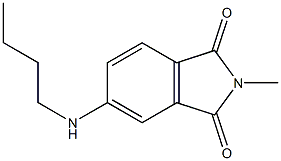 5-(butylamino)-2-methyl-2,3-dihydro-1H-isoindole-1,3-dione Struktur