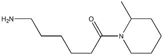 6-(2-methylpiperidin-1-yl)-6-oxohexan-1-amine Struktur