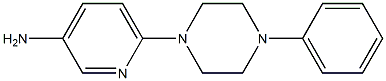 6-(4-phenylpiperazin-1-yl)pyridin-3-amine Struktur