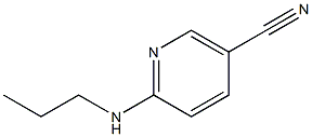 6-(propylamino)nicotinonitrile Struktur