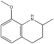 8-methoxy-2-methyl-1,2,3,4-tetrahydroquinoline Struktur