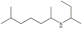 butan-2-yl(6-methylheptan-2-yl)amine Struktur