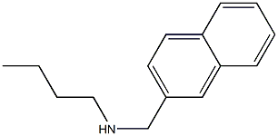 butyl(naphthalen-2-ylmethyl)amine Struktur