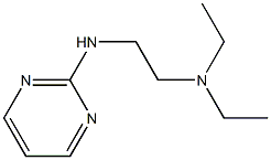 diethyl[2-(pyrimidin-2-ylamino)ethyl]amine Struktur