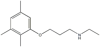 ethyl[3-(2,3,5-trimethylphenoxy)propyl]amine Struktur