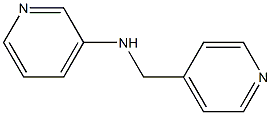 N-(pyridin-4-ylmethyl)pyridin-3-amine Struktur