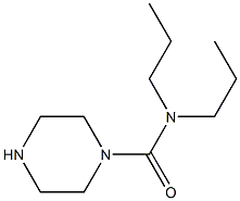 N,N-dipropylpiperazine-1-carboxamide Struktur