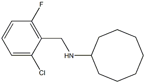 N-[(2-chloro-6-fluorophenyl)methyl]cyclooctanamine Struktur