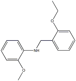 N-[(2-ethoxyphenyl)methyl]-2-methoxyaniline Struktur