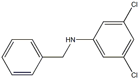 N-benzyl-3,5-dichloroaniline Struktur