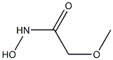 N-hydroxy-2-methoxyacetamide Struktur