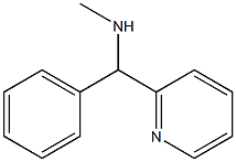 N-methyl-N-[phenyl(pyridin-2-yl)methyl]amine Struktur