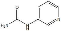 N-pyridin-3-ylurea Struktur