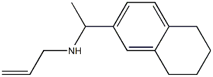 prop-2-en-1-yl[1-(5,6,7,8-tetrahydronaphthalen-2-yl)ethyl]amine Struktur