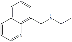 propan-2-yl(quinolin-8-ylmethyl)amine Struktur