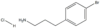 3-(4-Bromo-phenyl)-propylamine  hydrochloride Struktur