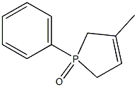 3-methyl-1-phenyl-2,5-dihydro-1H-phosphole 1-oxide Struktur