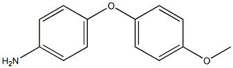 4-(4-methoxyphenoxy)phenylamine Struktur