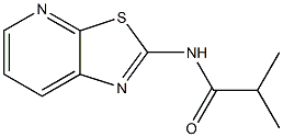 2-methyl-N-[1,3]thiazolo[5,4-b]pyridin-2-ylpropanamide Struktur