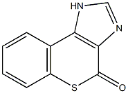 thiochromeno[3,4-d]imidazol-4(1H)-one Struktur