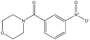 4-morpholinyl(3-nitrophenyl)methanone Struktur