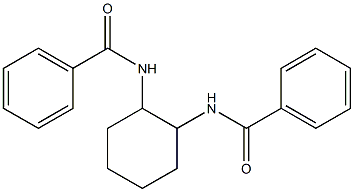 N-[2-(benzoylamino)cyclohexyl]benzamide Struktur