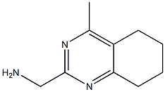 (4-Methyl-5,6,7,8-tetrahydro-quinazolin-2-yl)methanamine Struktur