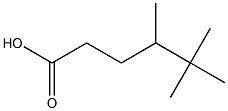 4,5,5-Trimethylhexanoic acid Struktur