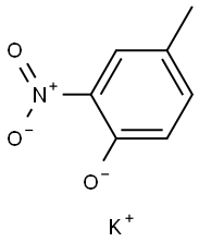 Potassium 4-methyl-2-nitrophenolate Struktur