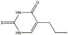 5-Propylthiouracil Struktur