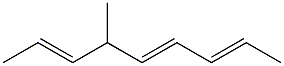 (2E,5E,7E)-4-Methyl-2,5,7-nonatriene Struktur