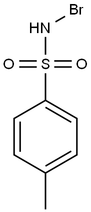 N-Bromo-4-methylbenzenesulfonamide Struktur