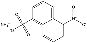 5-Nitro-1-naphthalenesulfonic acid ammonium salt Struktur