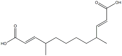 Diacrylic acid 1,6-dimethyl-1,6-hexanediyl ester Struktur