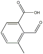 2-Formyl-3-methylbenzoic acid Struktur