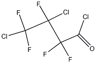 3,4-Dichloro-2,2,3,4,4-pentafluorobutanoic acid chloride Struktur